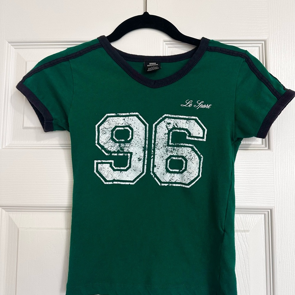 Urban Outfitters Green 96 Baby Tee